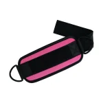 backside of pink ankle straps for performance enhancement