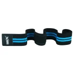 elbow wraps for weightlifting in sky blue