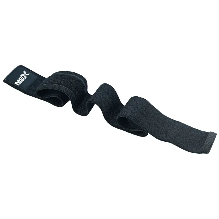 Elbow wraps for weightlifting in black