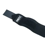 Wrist support wraps for weightlifting in black