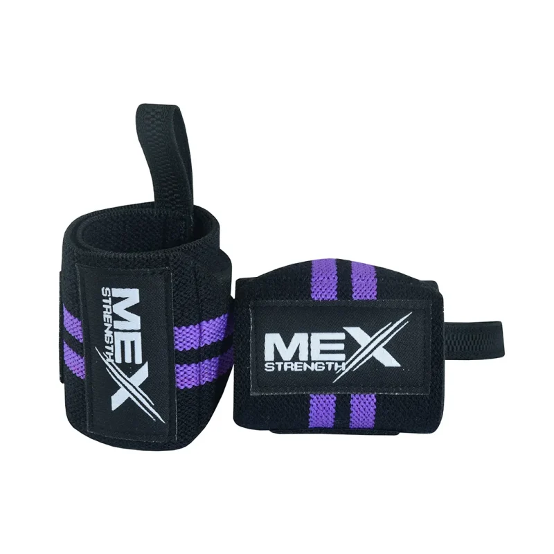 Wrist wraps, purple