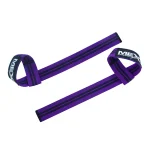 Purple performance straps for weightlifting