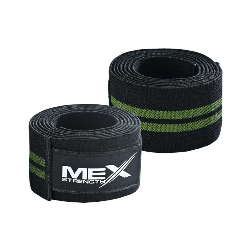 knee wraps, green