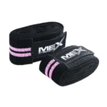 Pink weightlifting knee wraps