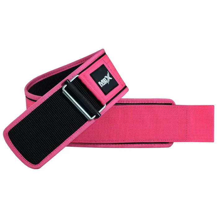Pink quick release belt for weightlifting support