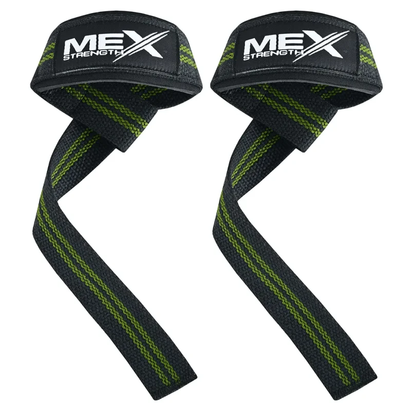 lifting straps, green