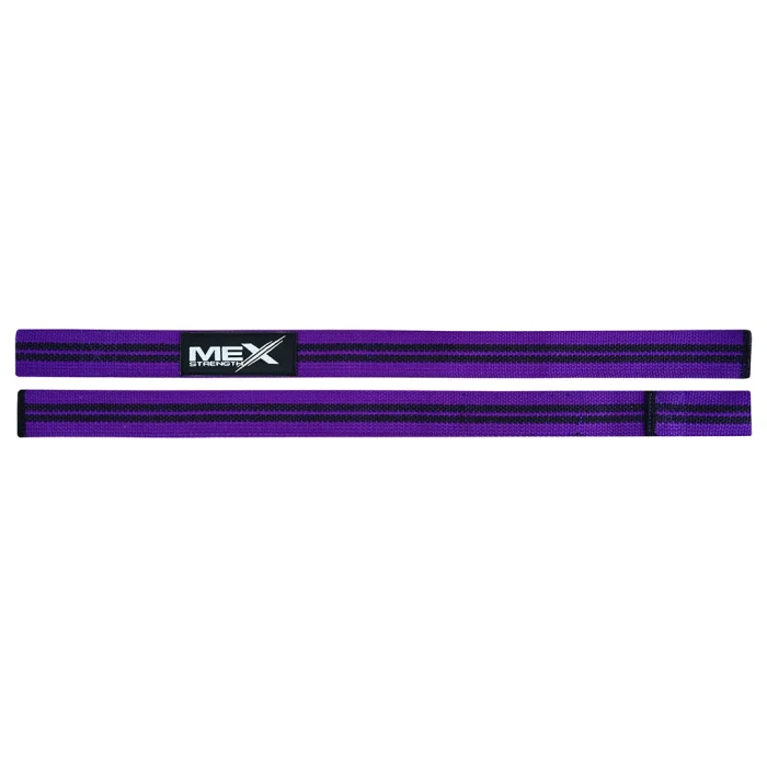 Mex Strength purple weightlifting straps