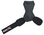 Rubber pad for weightlifting grip in black