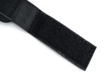 detailed view of weightlifting grip enhancer rubber pad in black