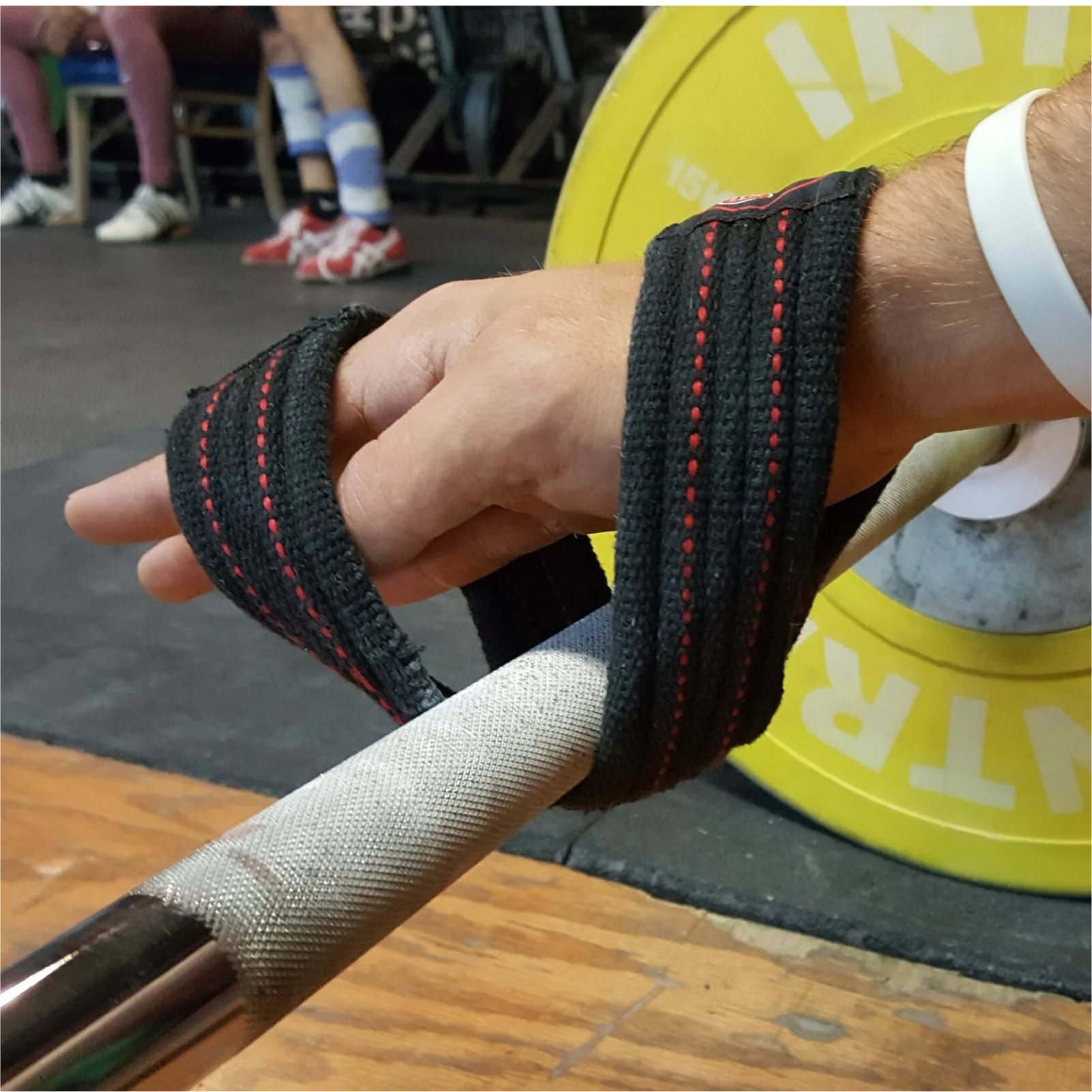 figure 8 weight lifting straps